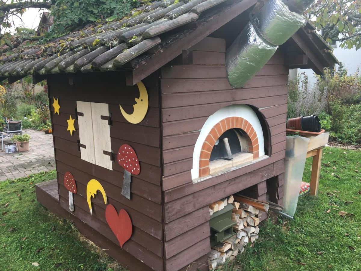 Ferienhaus Mit Naturgarten Dachsen Ngoại thất bức ảnh