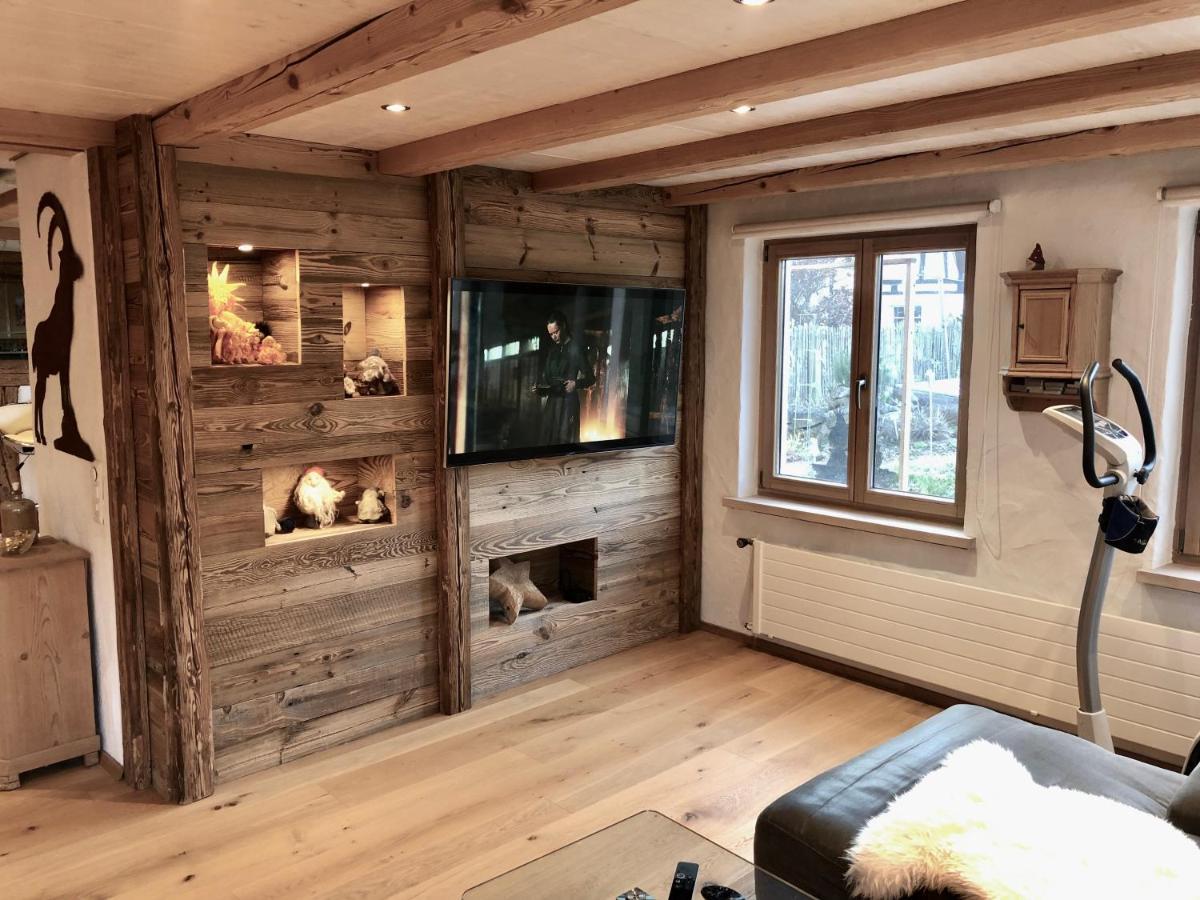 Ferienhaus Mit Naturgarten Dachsen Ngoại thất bức ảnh
