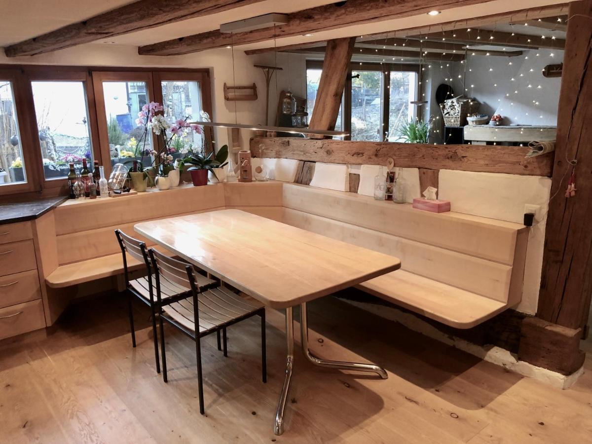 Ferienhaus Mit Naturgarten Dachsen Ngoại thất bức ảnh